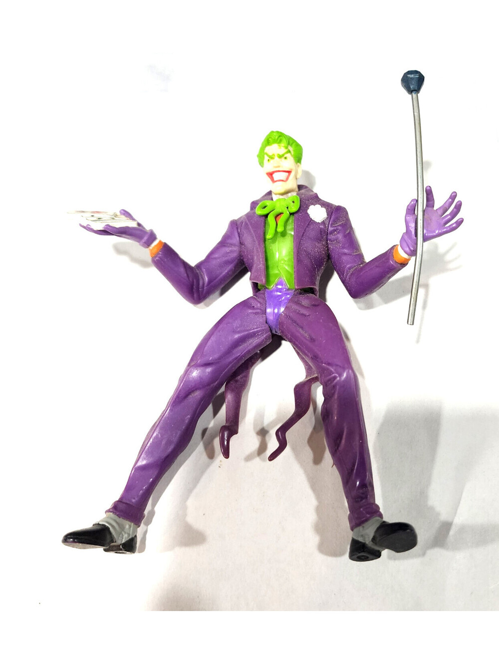 Vintage 1999 Hasbro DC Super Heroes: The Joker 7" Action Figure - 100% Complete